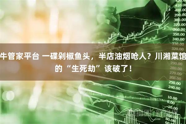 牛管家平台 一碟剁椒鱼头，半店油烟呛人？川湘菜馆的 “生死劫” 该破了！